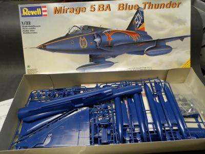 Dassault	Mirage 5BA Blue Thunder	Düsenflugzeug
